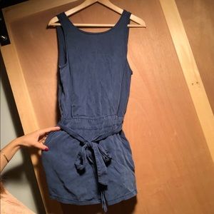 Open back F21 Romper